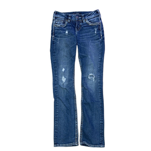 Silver Jeans Suki Size 24x31 Mid Rise Baby Boot
Distressed Stretch